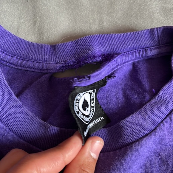purple thrasher tee - Picture 3 of 3